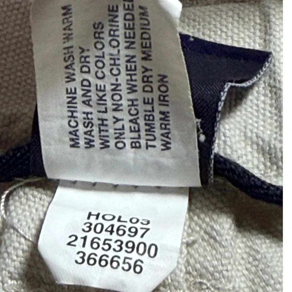 Gap Kids Industrial Worker Carpenter Pant White Canvas Wide Leg Utility Workwear